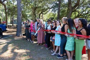 Little Free Library ribbon cutting September 2025